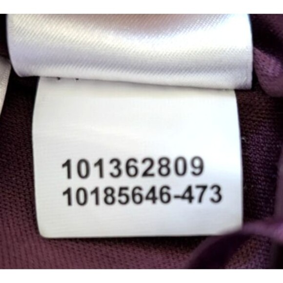 Evan Picone Dress Sz 16 Shawl Collar Red Wine Color Elegant Holiday Festive - Picture 6 of 16